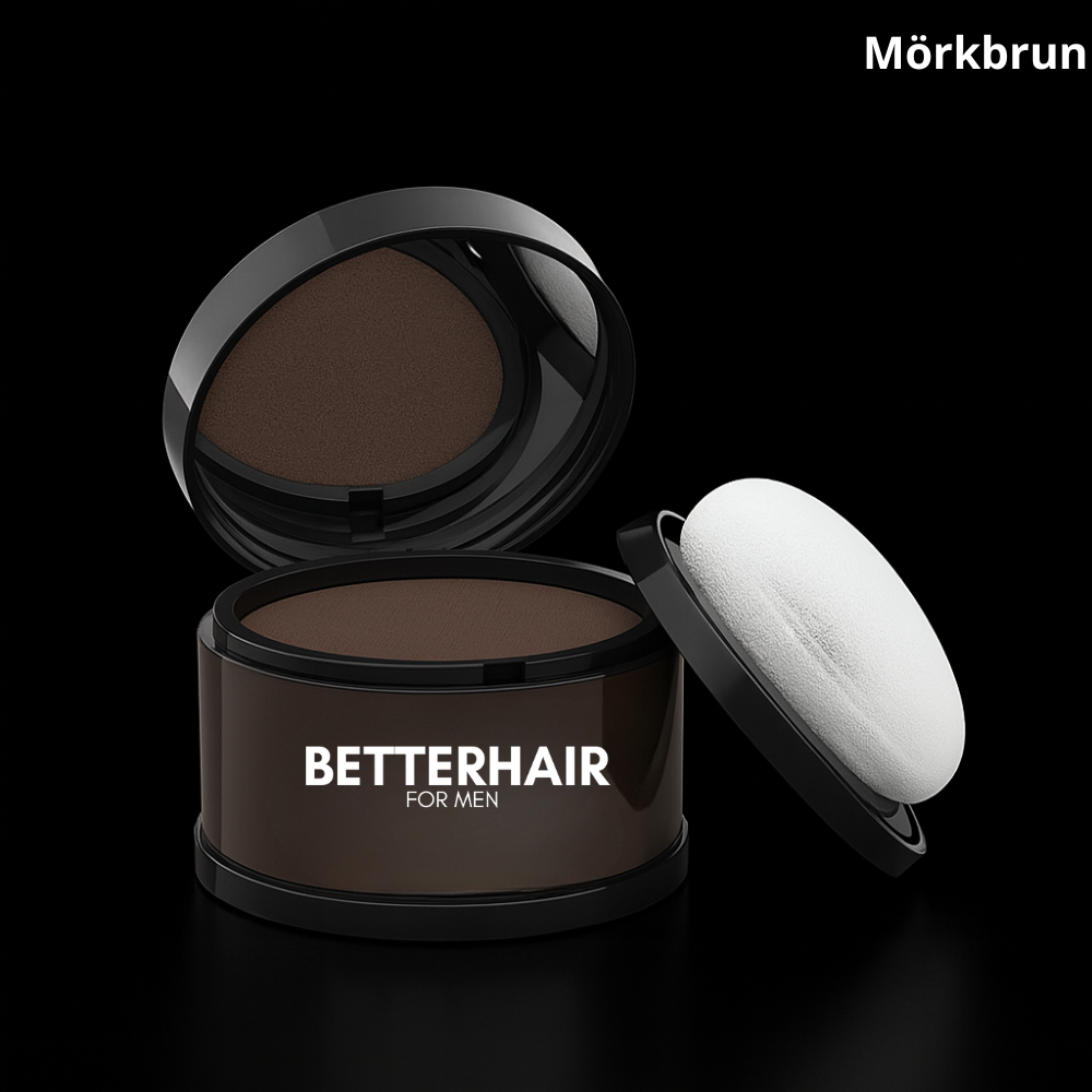 BHFM`s Hårpuder - Få tillbaka självförtroendet och håret utan behandlingar