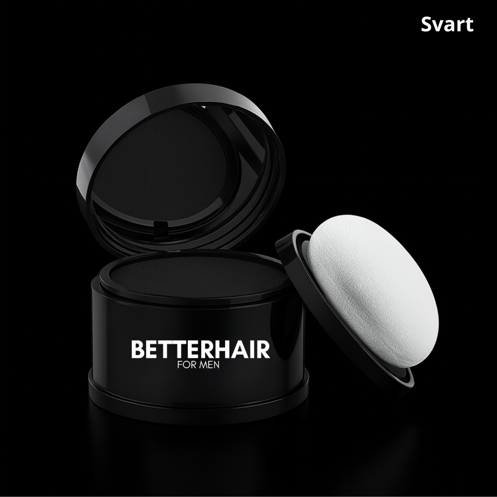 BHFM`s Hårpuder - Få tillbaka självförtroendet och håret utan behandlingar