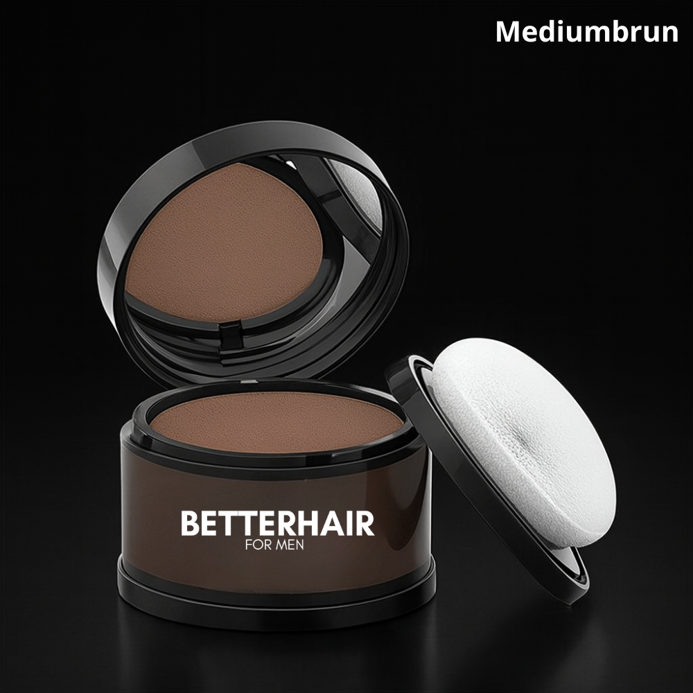 BHFM`s Hårpuder - Få tillbaka självförtroendet och håret utan behandlingar